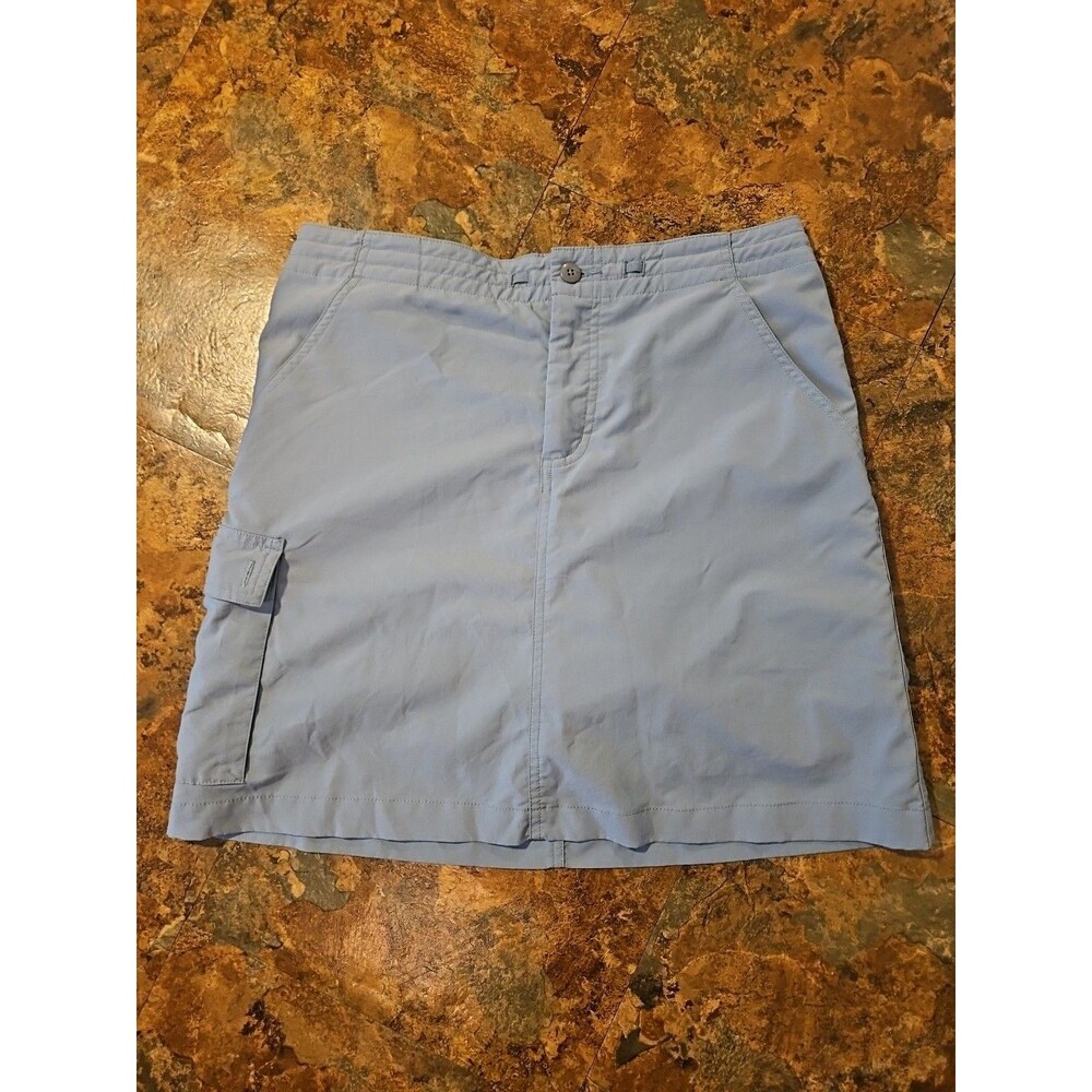 Patagonia Skirt Skort Womens 6 Gray Shorts Cargo Pockets Tennis Pickleball (1072